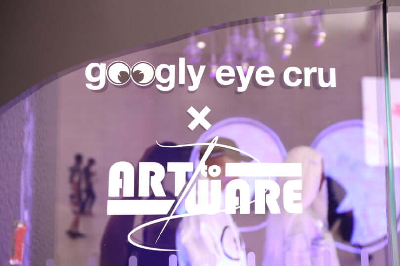 BAG: Googly Eye Cru x Art To Ware limited edition Glow in the Dark Tote Bag
