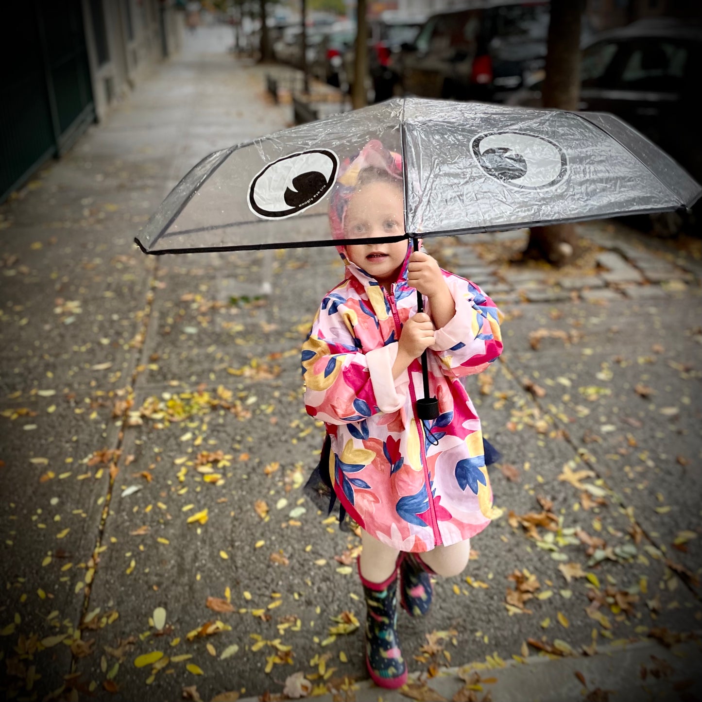 UMBRELLA: Googly Eye Cru Clear Umbrella