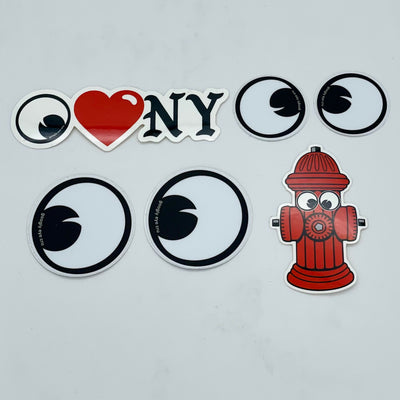 Sticker Pack: Eye Heart + Hydrant Pack