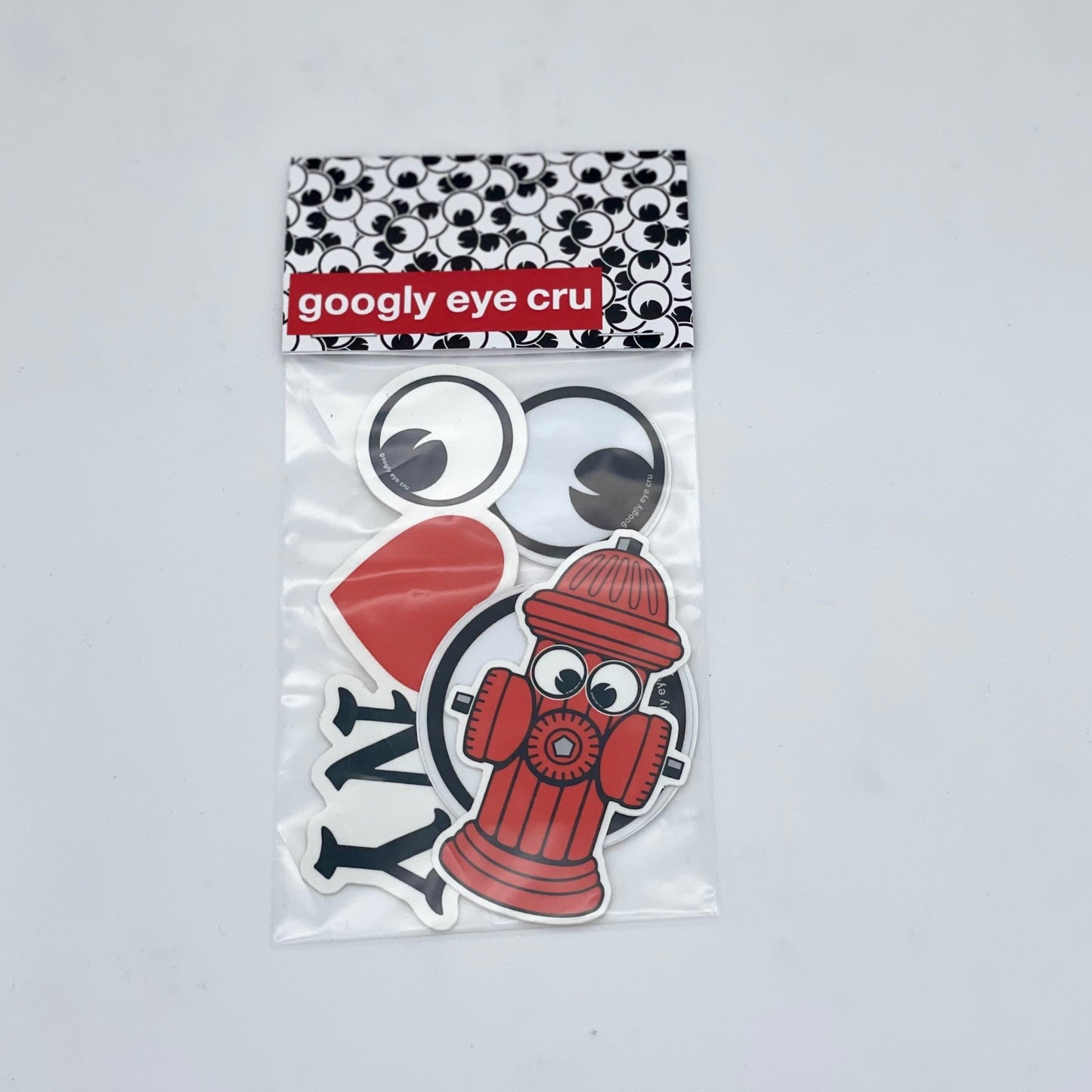 Sticker Pack: Eye Heart + Hydrant Pack