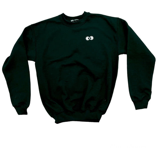 YOUTH: SWEATSHIRT: Googly Eye Cru BIG EYES CRU NECK