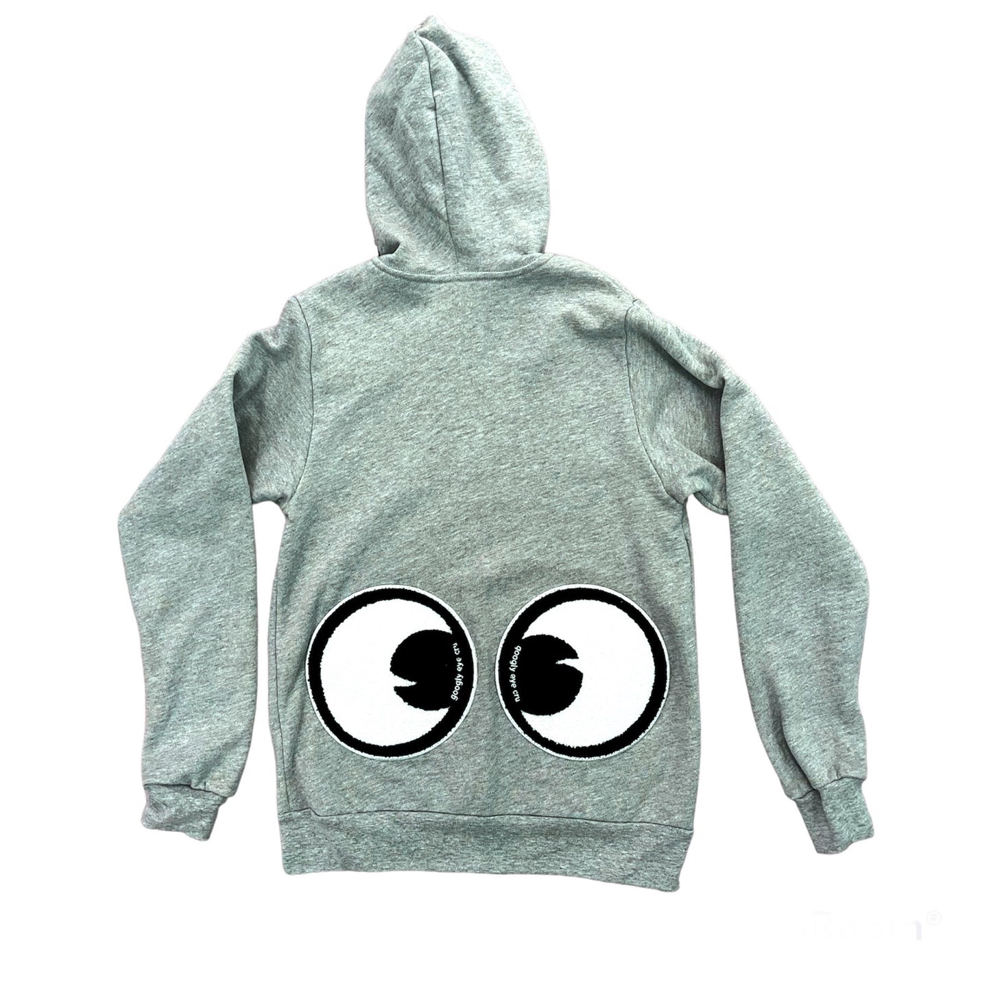 YOUTH: SWEATSHIRT Googly Eye Cru Full Zip Hood