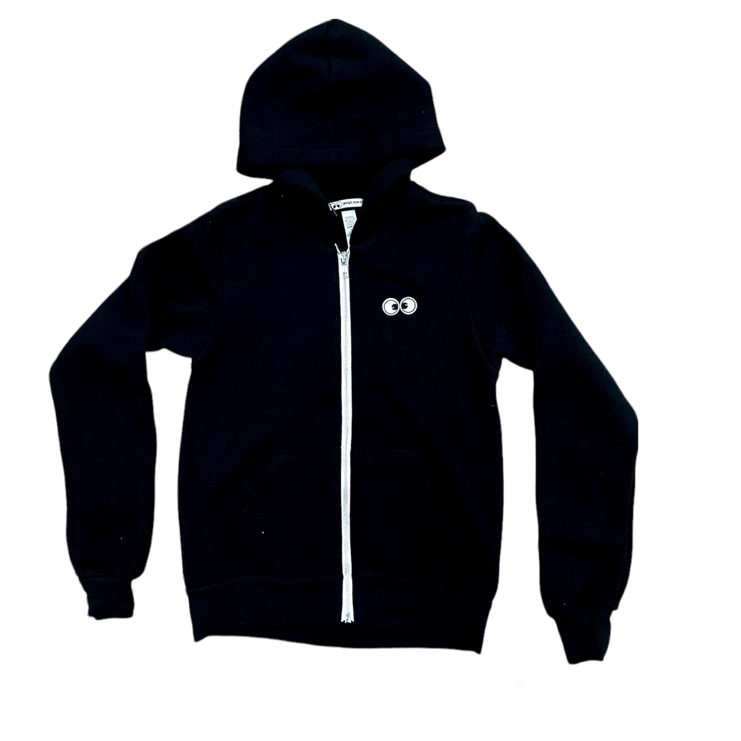 YOUTH: SWEATSHIRT Googly Eye Cru Full Zip Hood