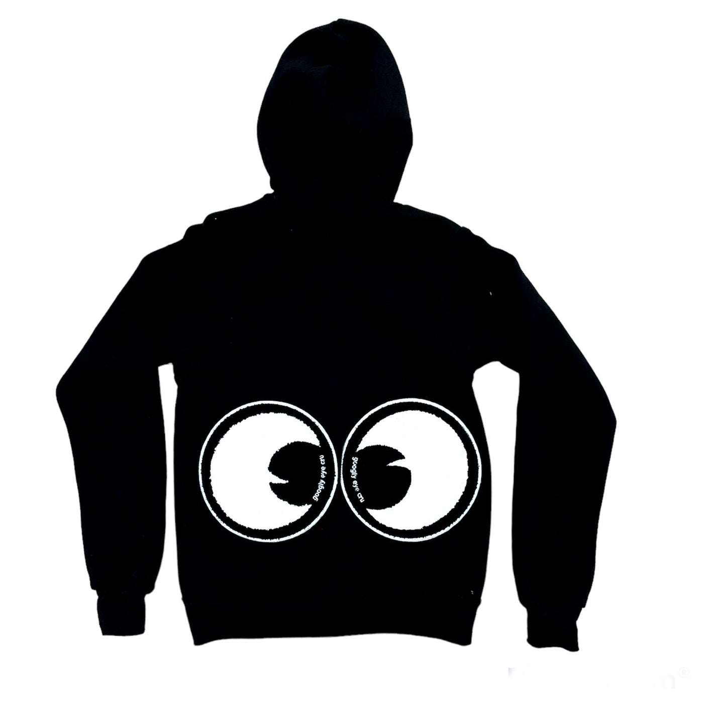 YOUTH: SWEATSHIRT Googly Eye Cru Full Zip Hood