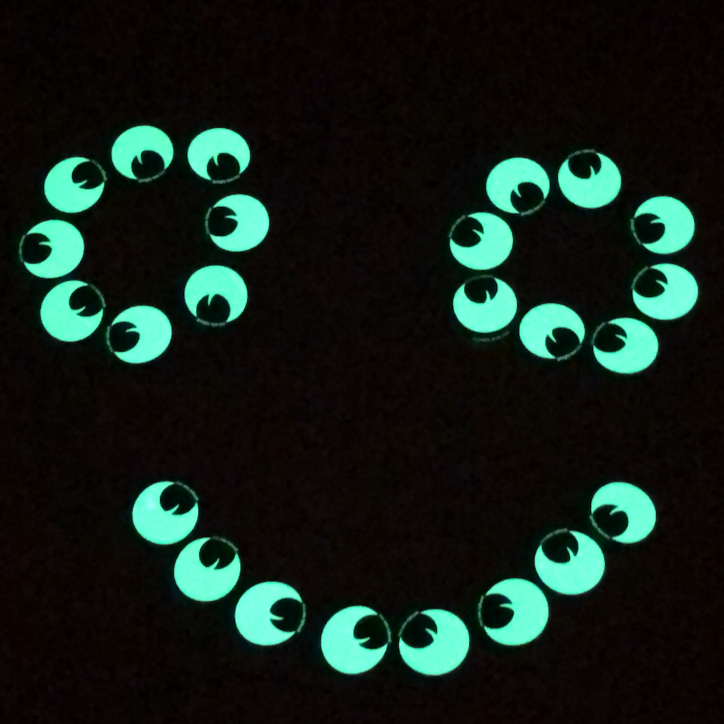 Pin Set: Glow in the Dark