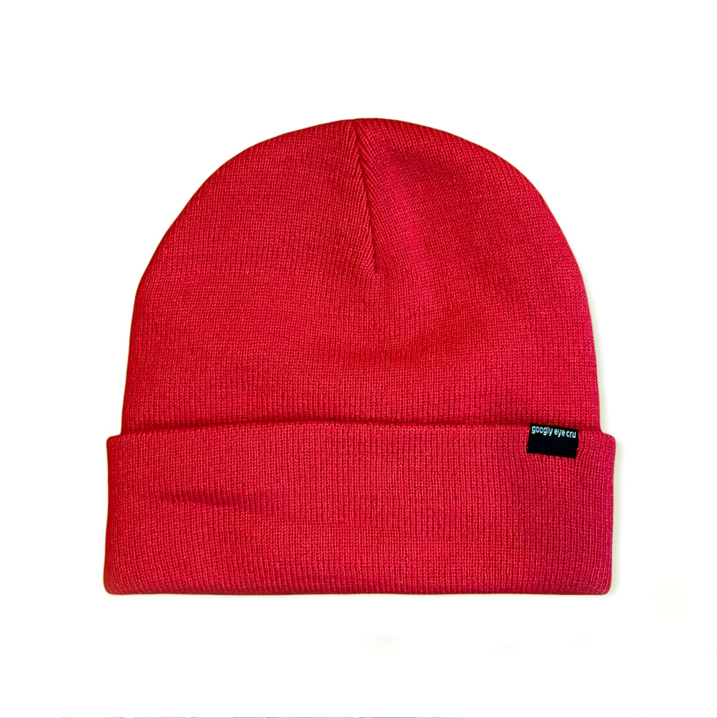 HAT: Googly Eye Cru Acrylic Beanie