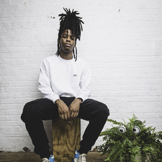 SWEATSHIRT: Cross Eyed Cru Neck Fleece