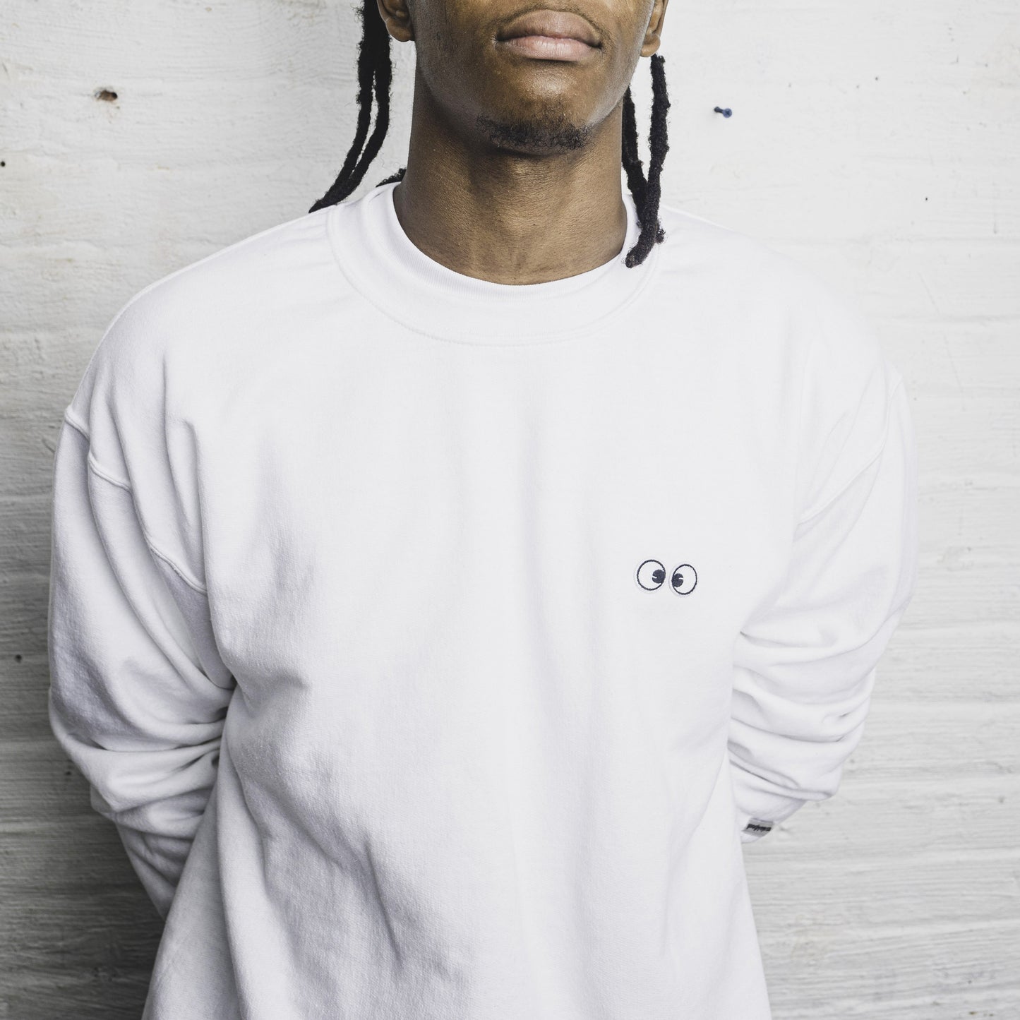SWEATSHIRT: Cross Eyed Cru Neck Fleece