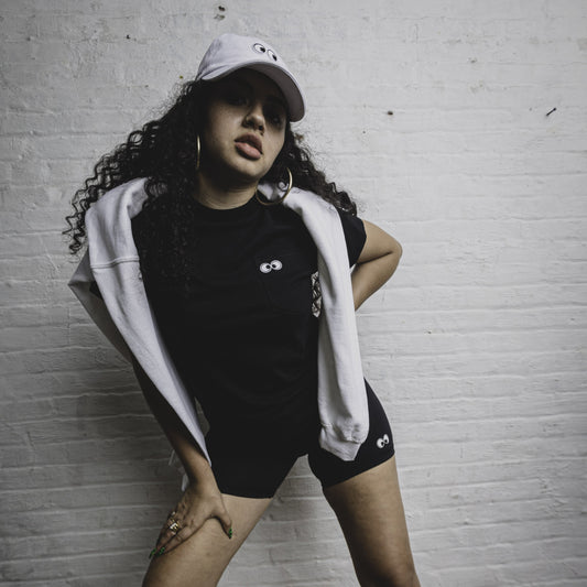 SHORTS: Googly Biker Shorts