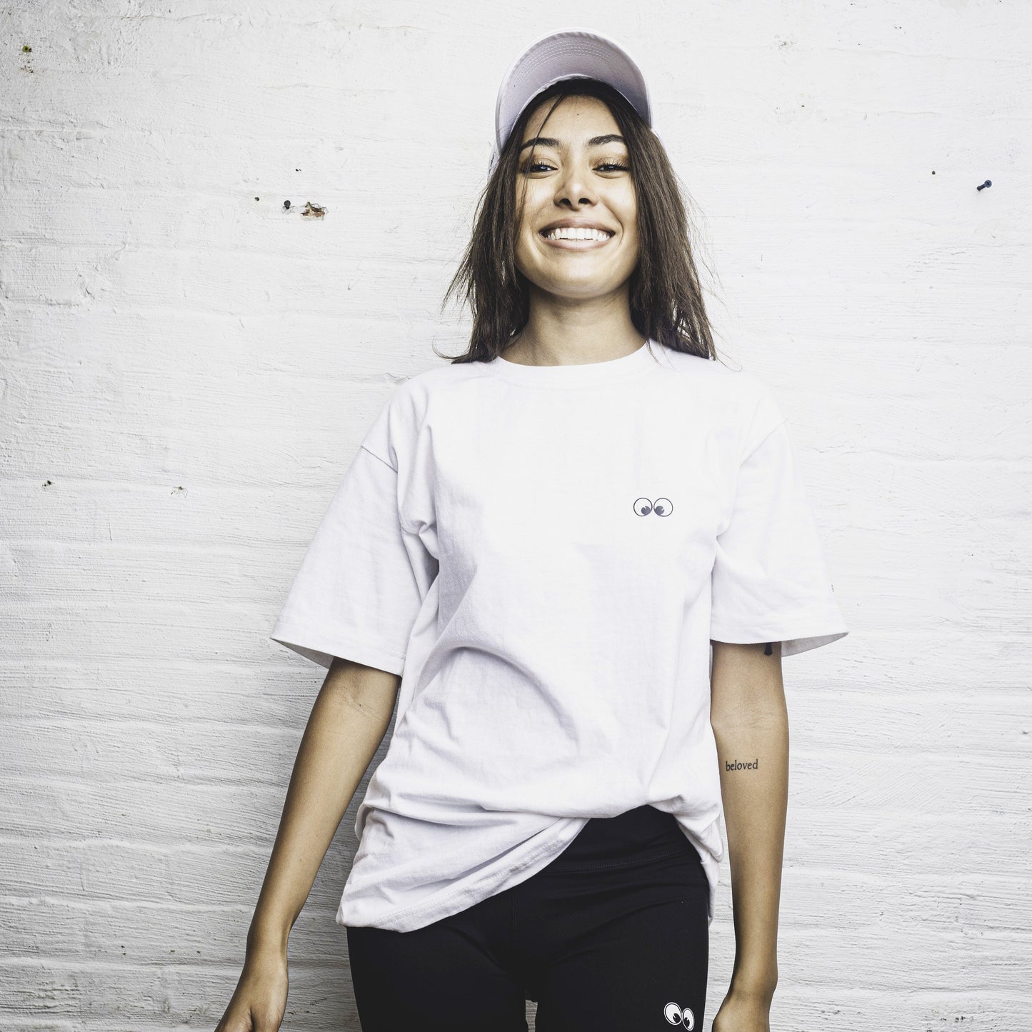 TEE: Eye Love NY Oversized Cru Neck