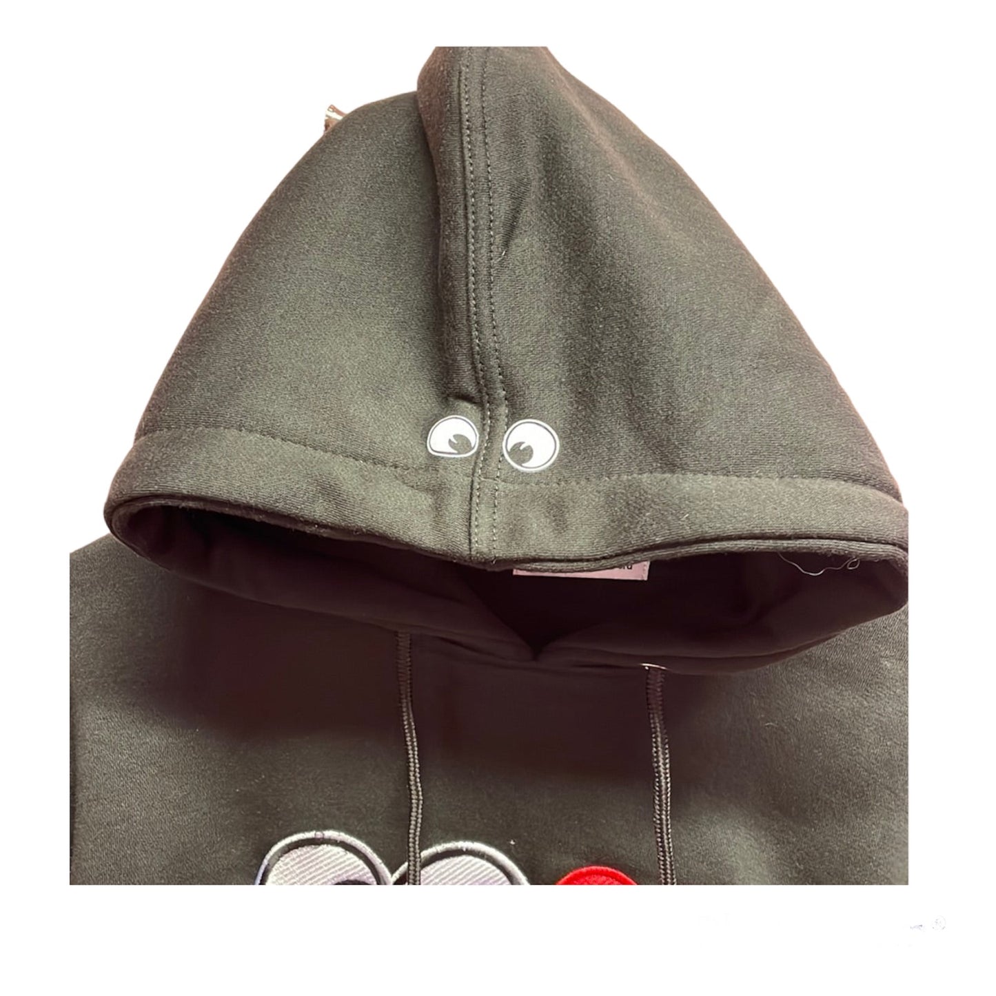 SWEATSHIRT: Eye heart NY Pull over hood