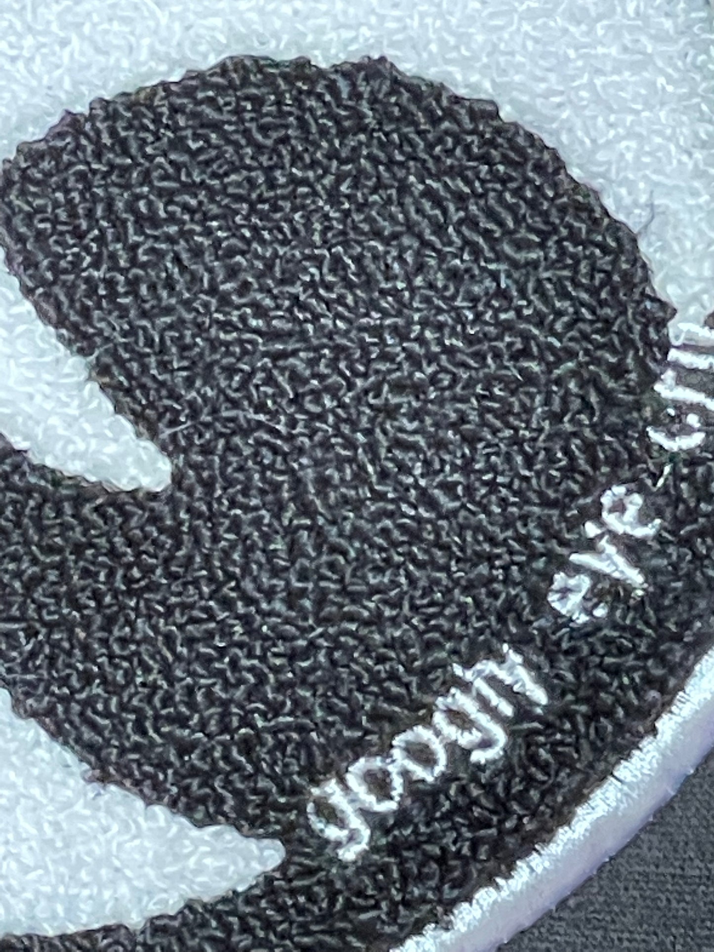 SWEATSHIRT: Big Chenille Eyes Pull over hood