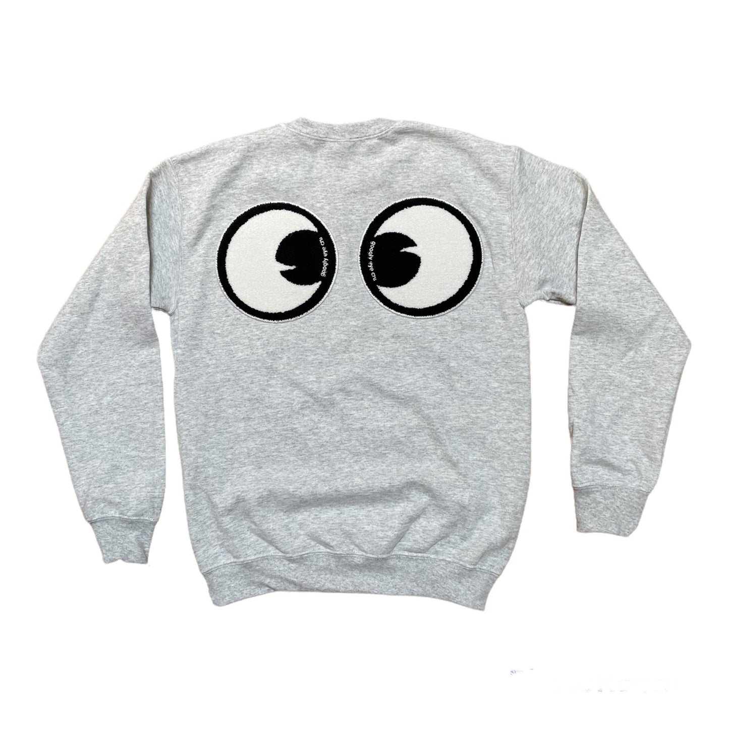 SWEATSHIRT: Googly Eye Cru BIG EYES CRU NECK
