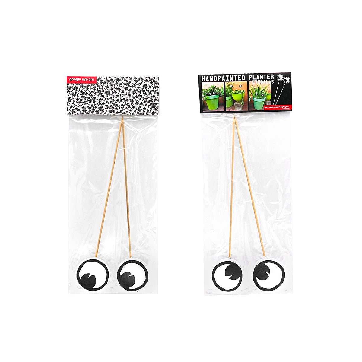 Googly Eye Cru Planter eyes