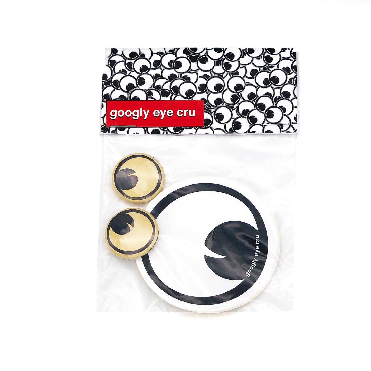 Sticker + Pin Pack: GOLD