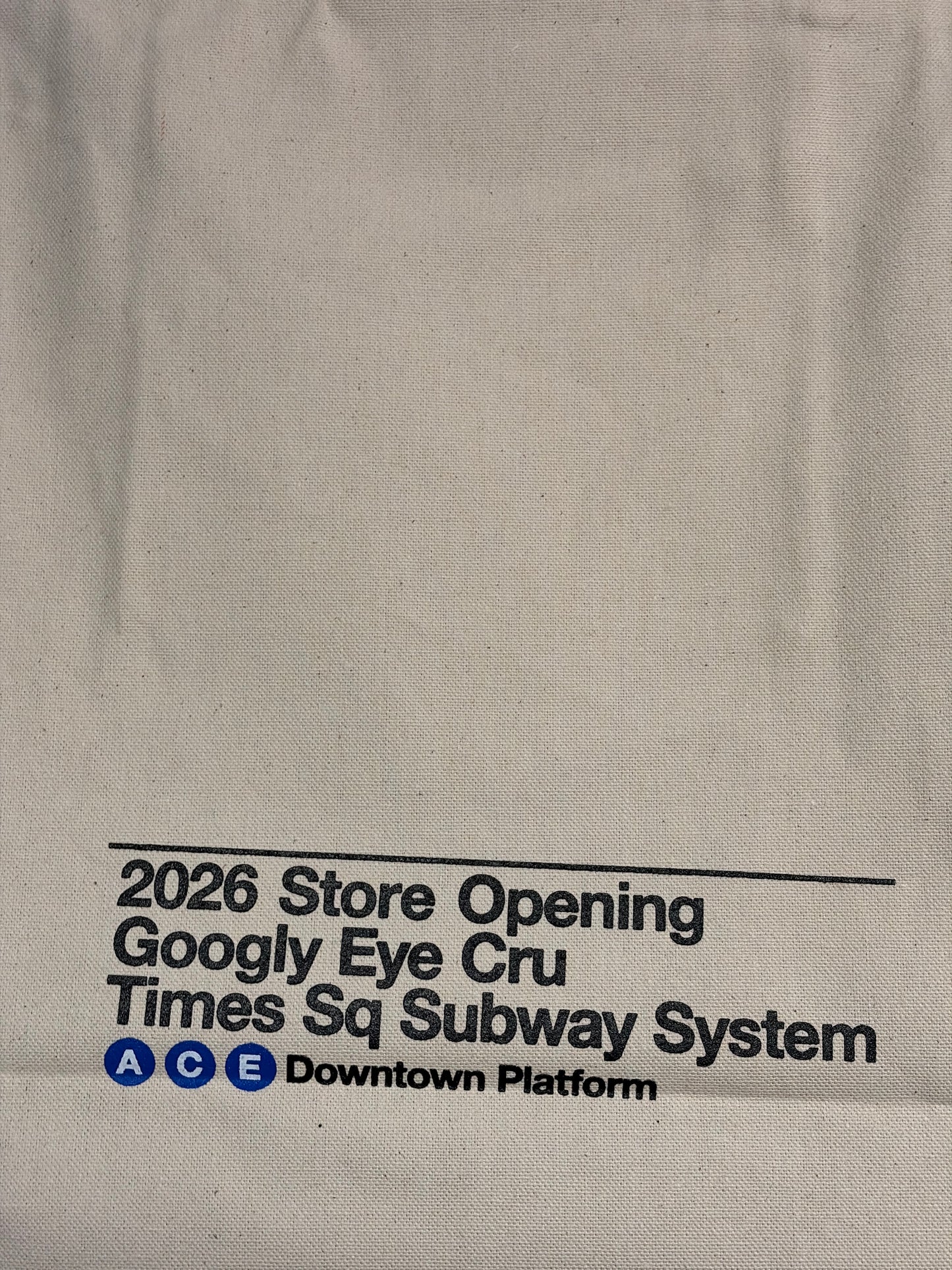 BAG:  EYE Token Tote