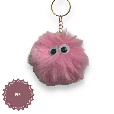 Pom Pom Keychain