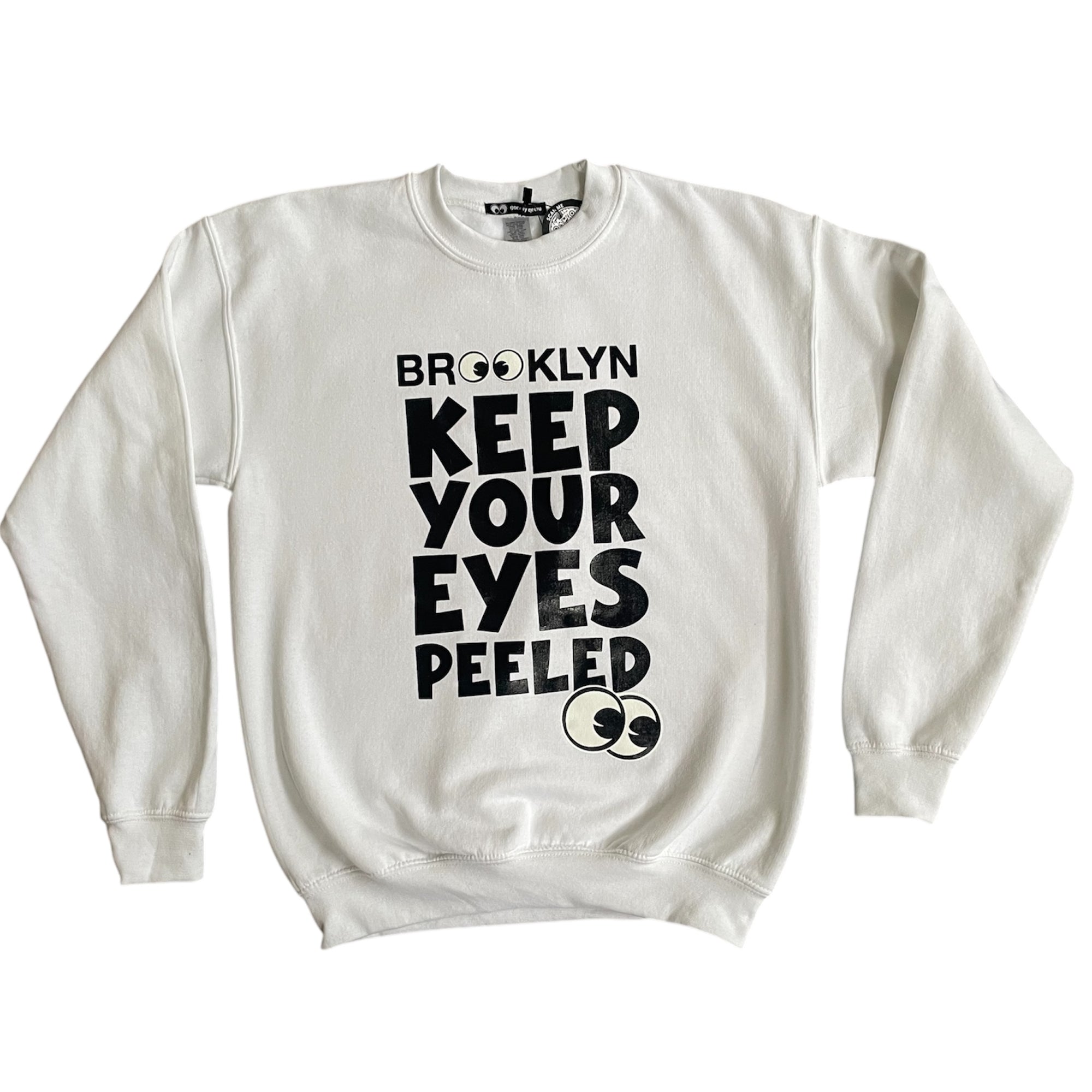 Youth Keep Your Eyes Peeled  Crew Sweatshirt