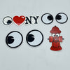 Sticker Pack: Eye Heart + Hydrant Pack