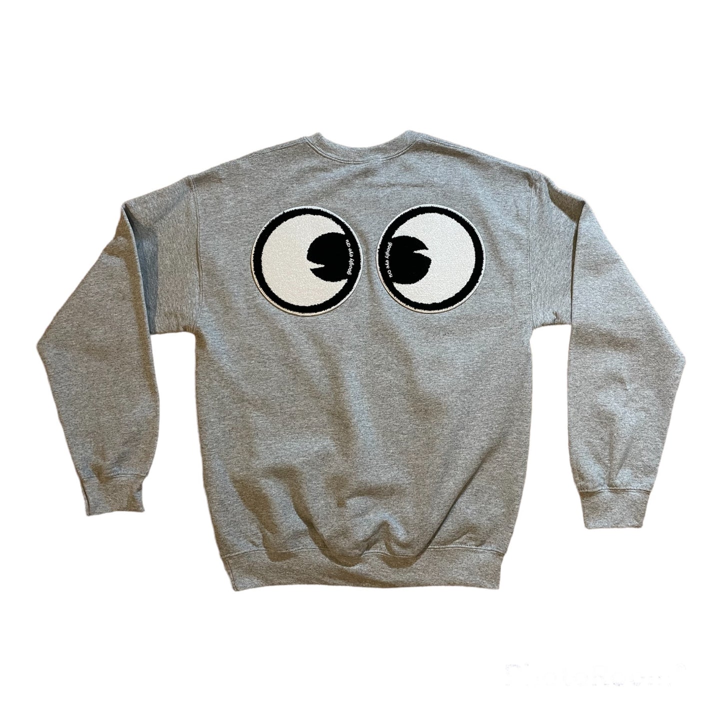 SWEATSHIRT: Googly Eye Cru BIG EYES CRU NECK