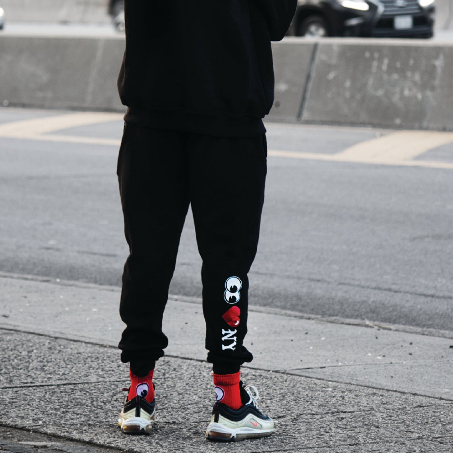PANT: Eye Love NY Jogger sweatpant