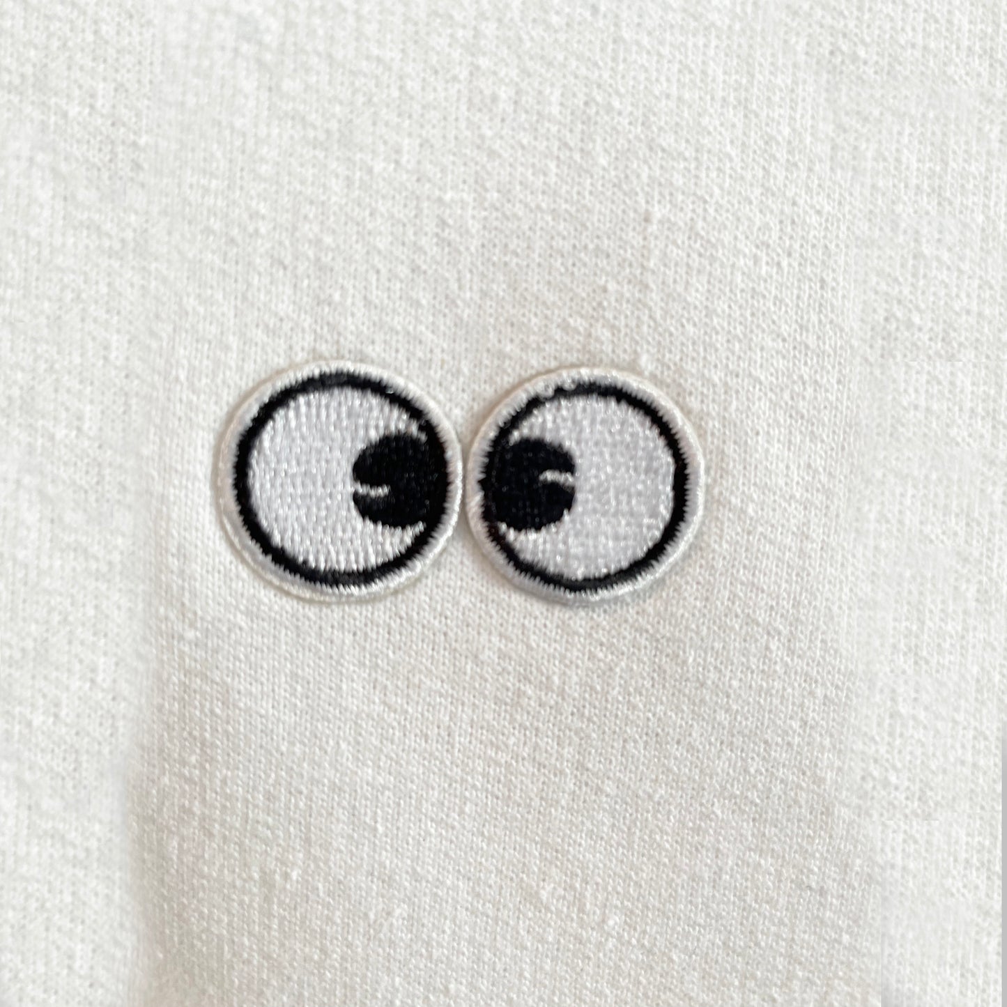 SWEATSHIRT:  Cross Eyed Cru Neck Fleece